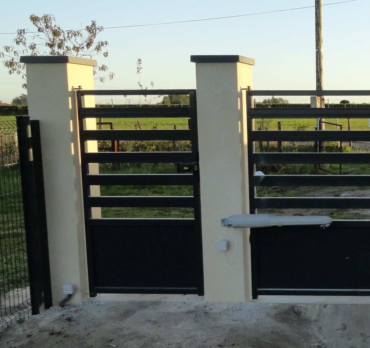 Serrure électrique portail Clôtures